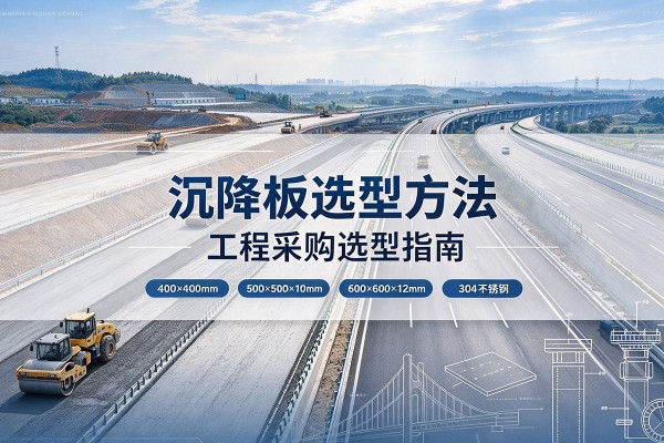 潼关沉降板选择方法