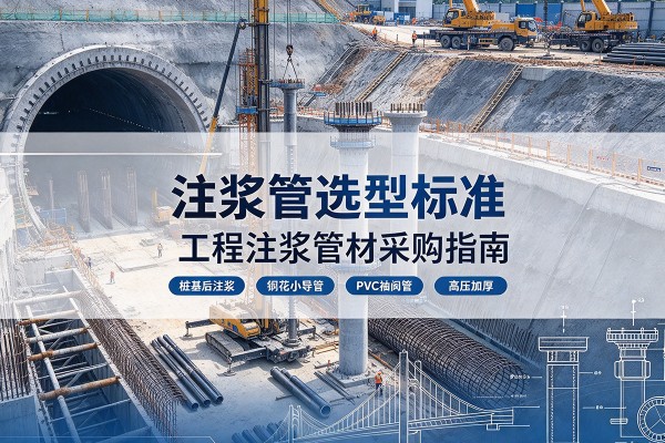 潼关注浆管选型标准