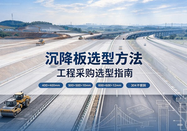 潼关沉降板选择方法