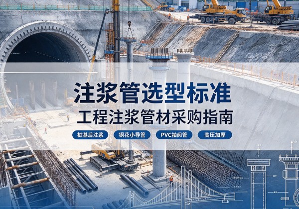 潼关注浆管选型标准